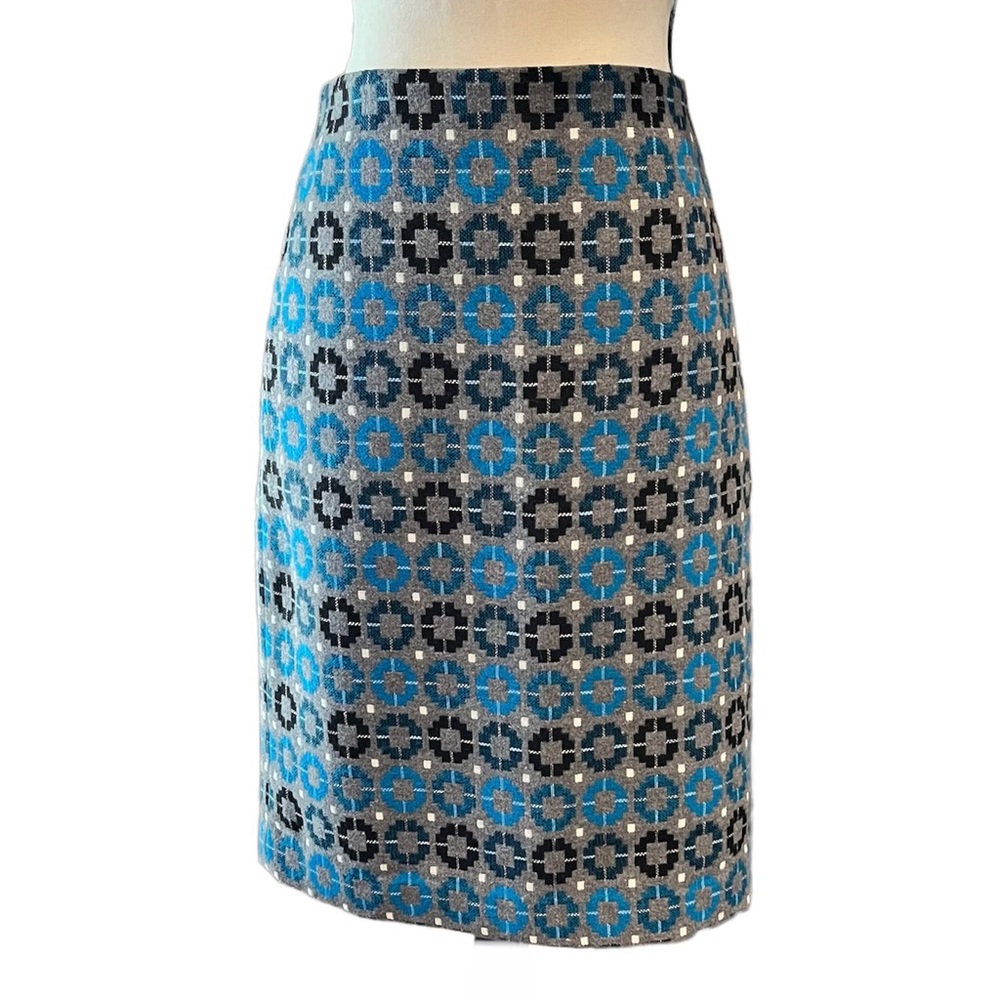 NWT Talbot’s patterned wool blend skirt, size 10